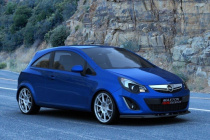 Opel Corsa D Facelift 2011-2014 Frontsplitter V.1 Maxton Design